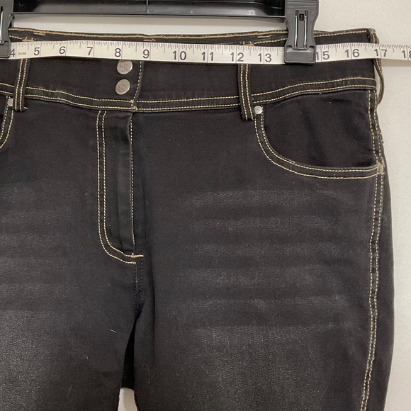 Goode Rider Equestrian Jean Denim Full Seat Mid Rise Breeches Style# 14901  Sz34 - Picture 10 of 11